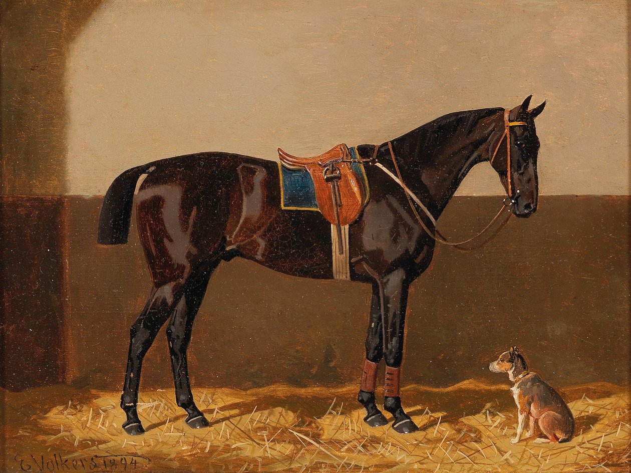 Before the Ride av Emil Volkers