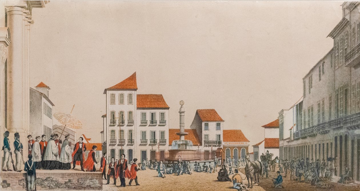 Largo da Matriz da Boa Vista av Emil Bauch
