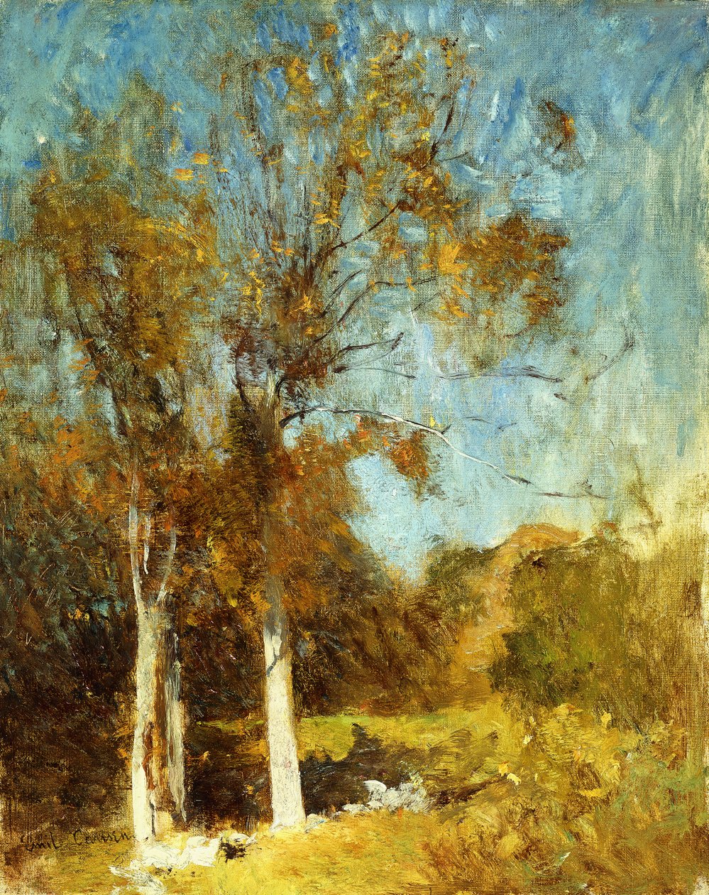Höstträd av Emil Carlsen