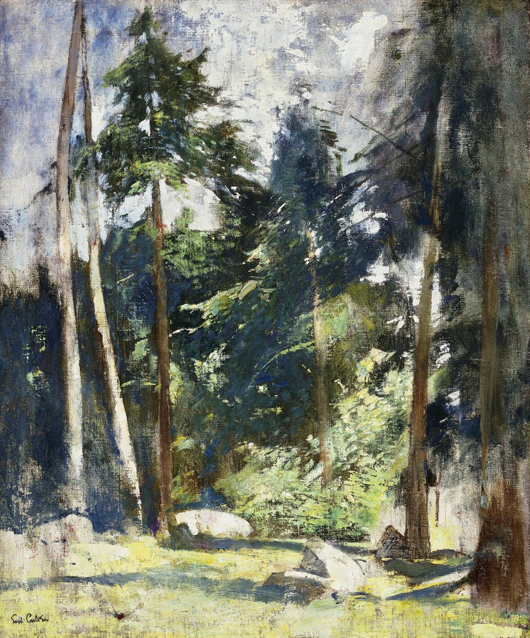 Tall Pines av Emil Carlsen