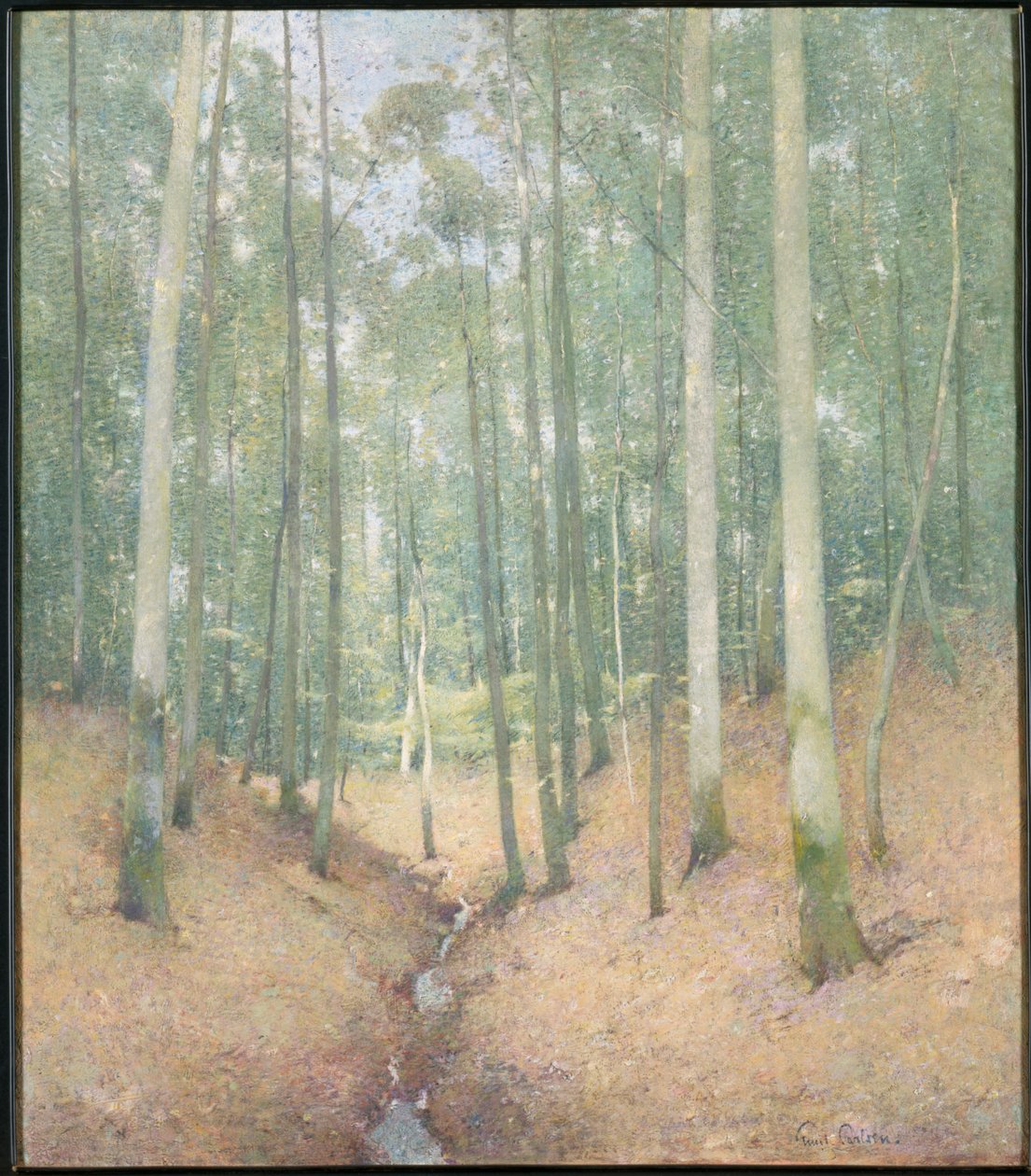 Trä inredning av Emil Carlsen