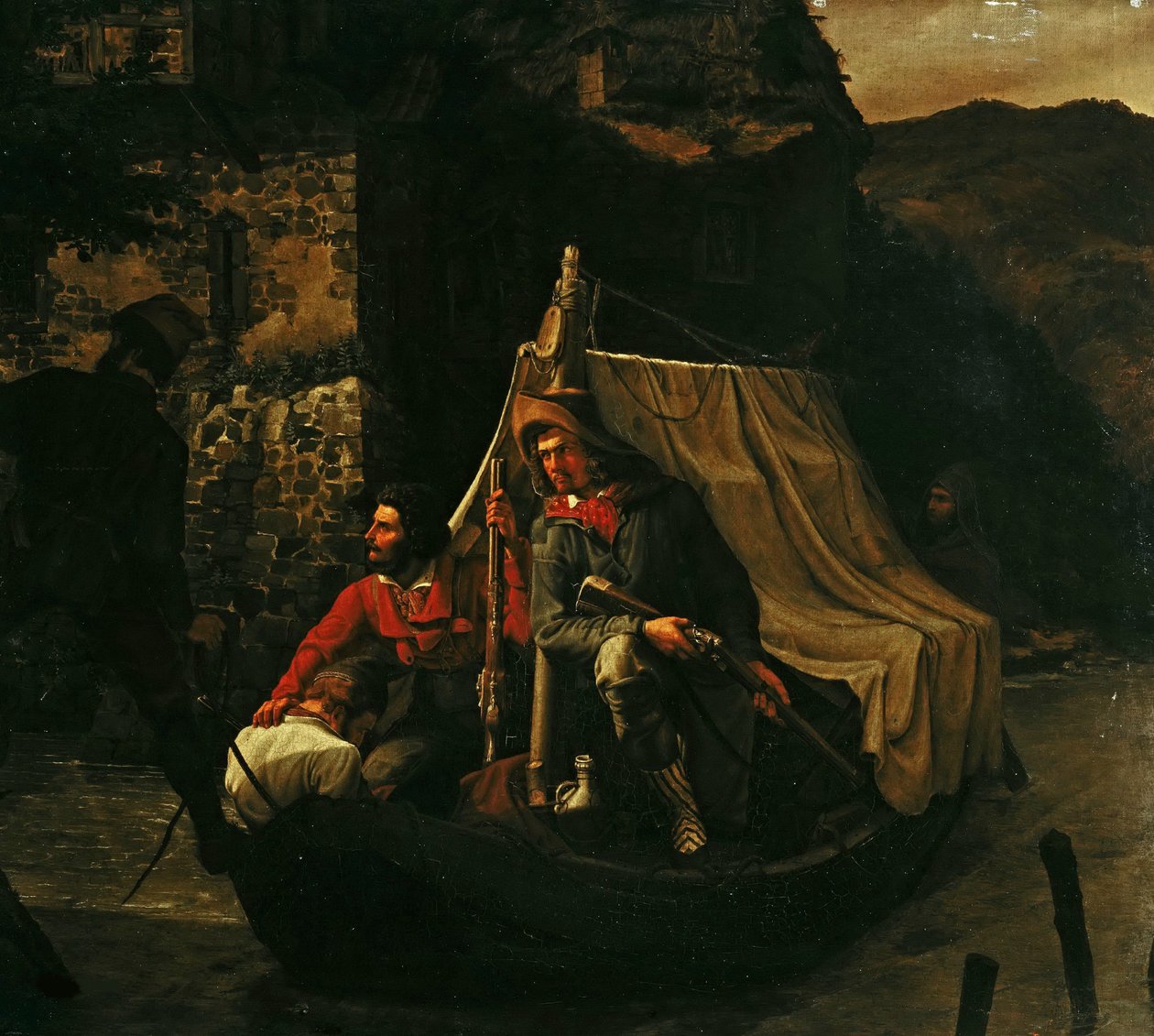 Smugglarna, 1830. av Emil Ebers