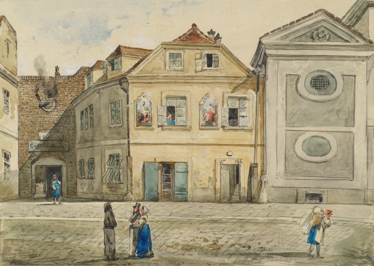 Bödelns hus i Wien av Emil Hütter