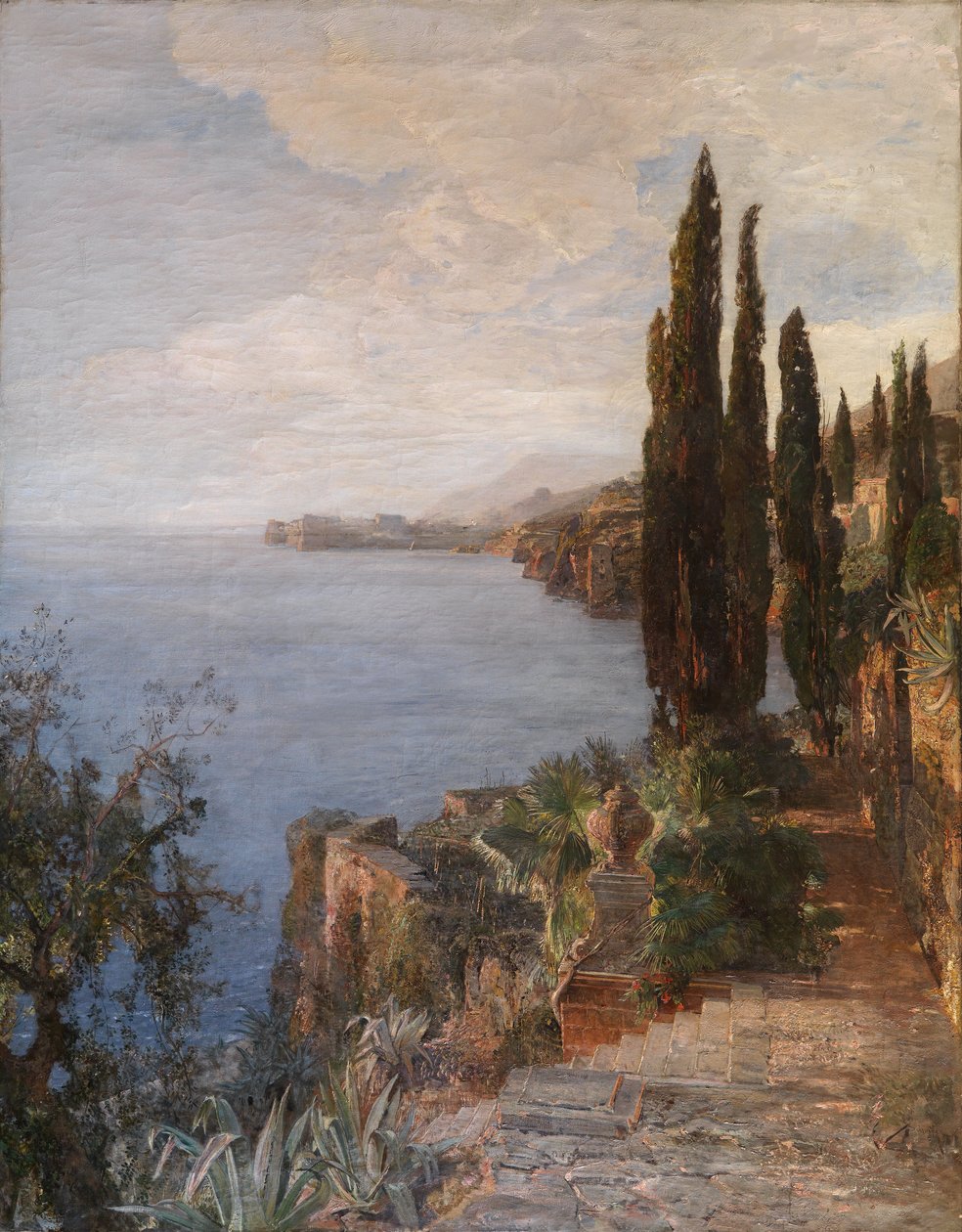 På den dalmatiska kusten nära Ragusa av Emil Jakob Schindler