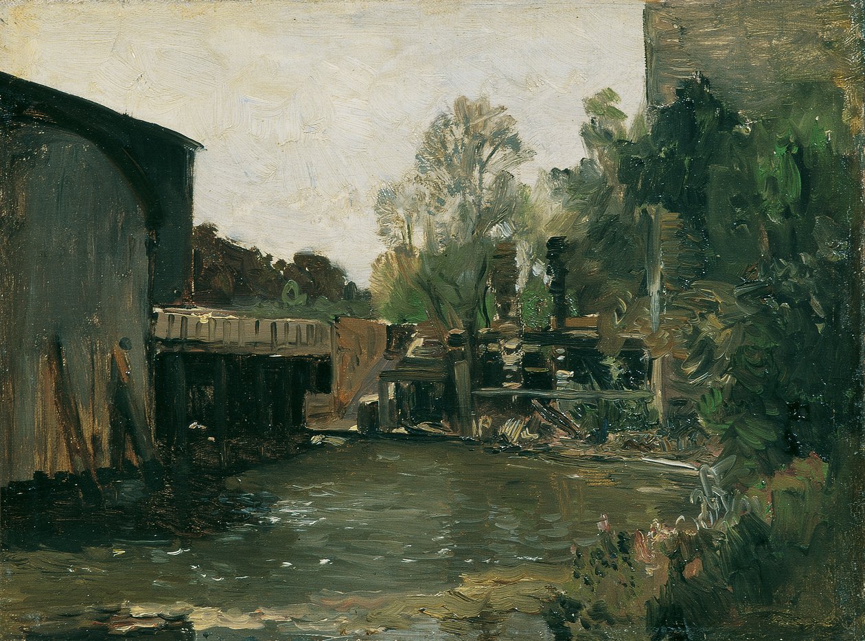 Bruksvall i Plankenberg av Emil Jakob Schindler