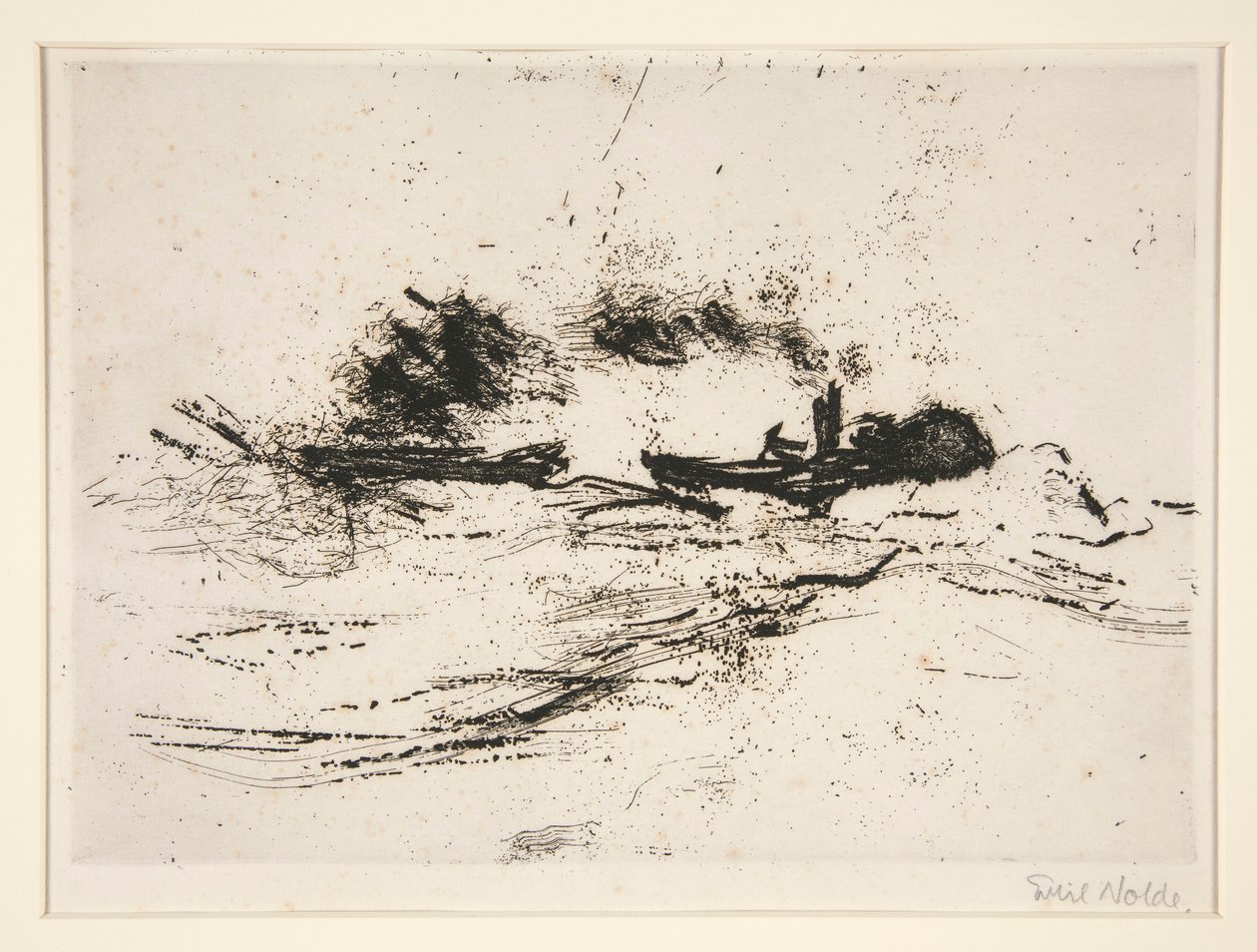 bogserbåt av Emil Nolde