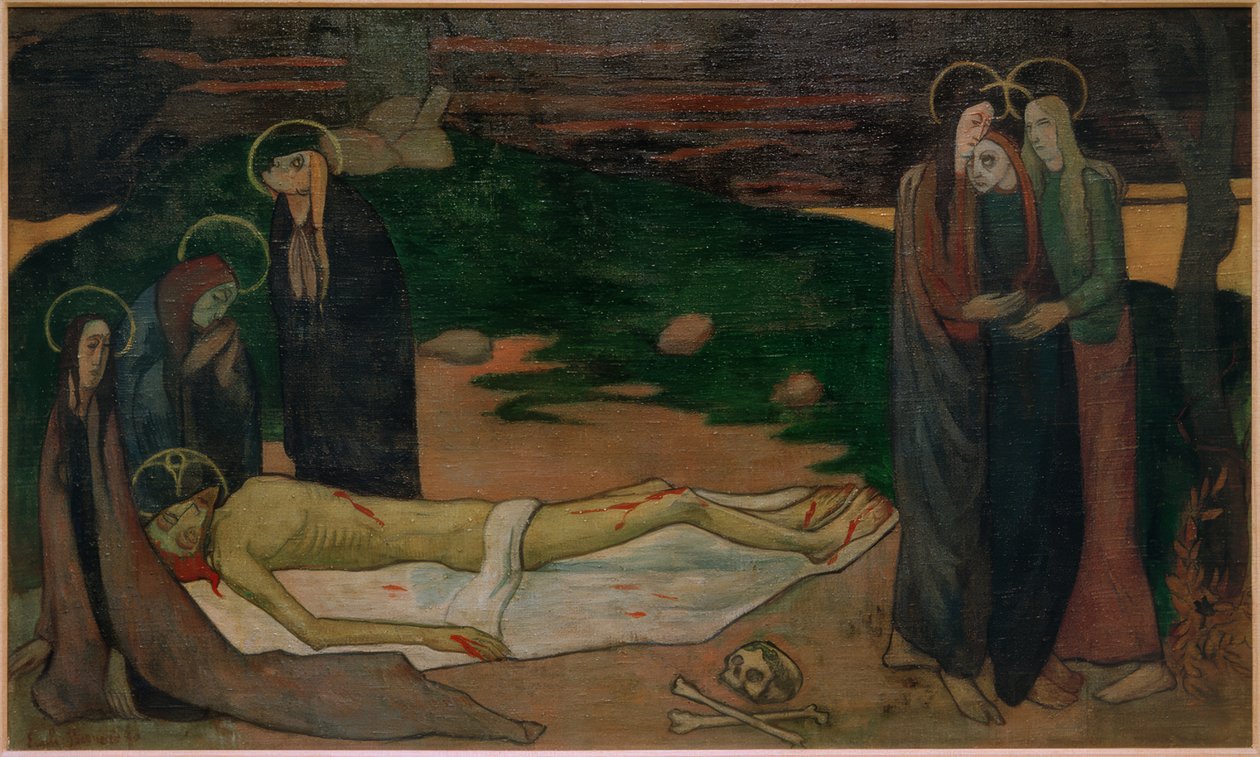Kristi klagosång av Emile Bernard