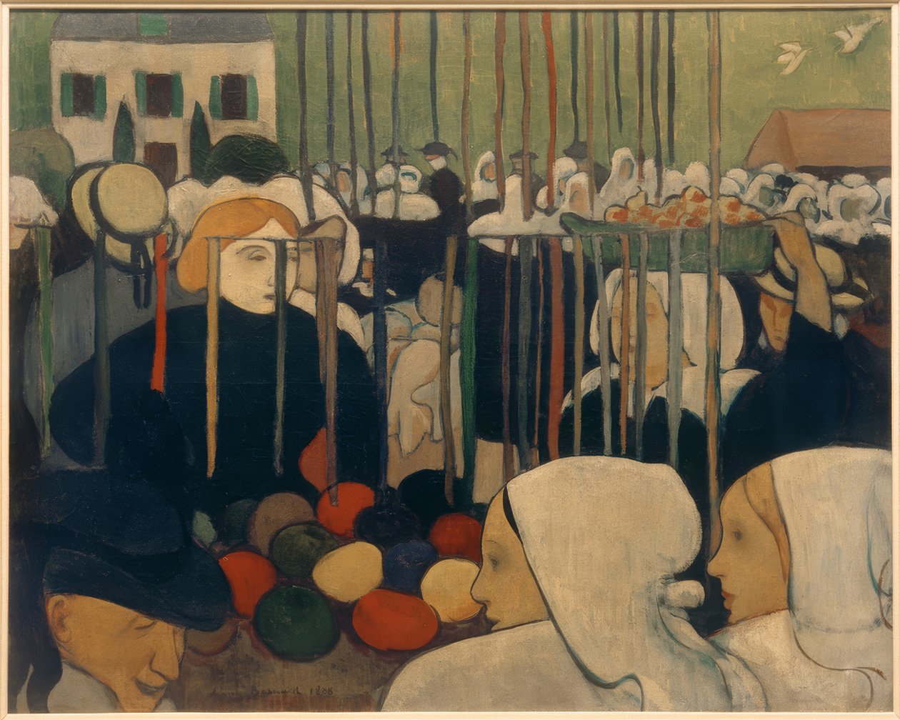 Bandförsäljaren av Emile Bernard