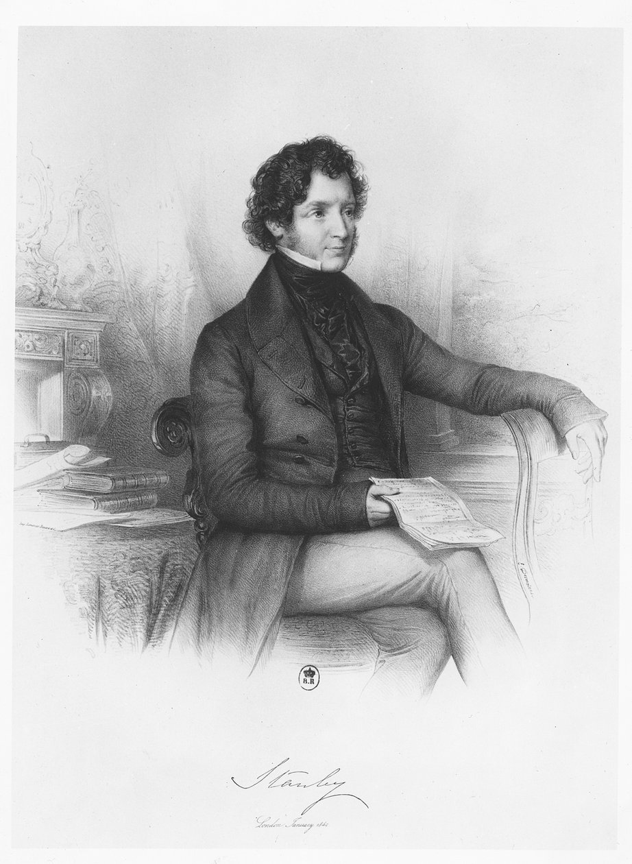Edward Stanley av Emile Desmaisons