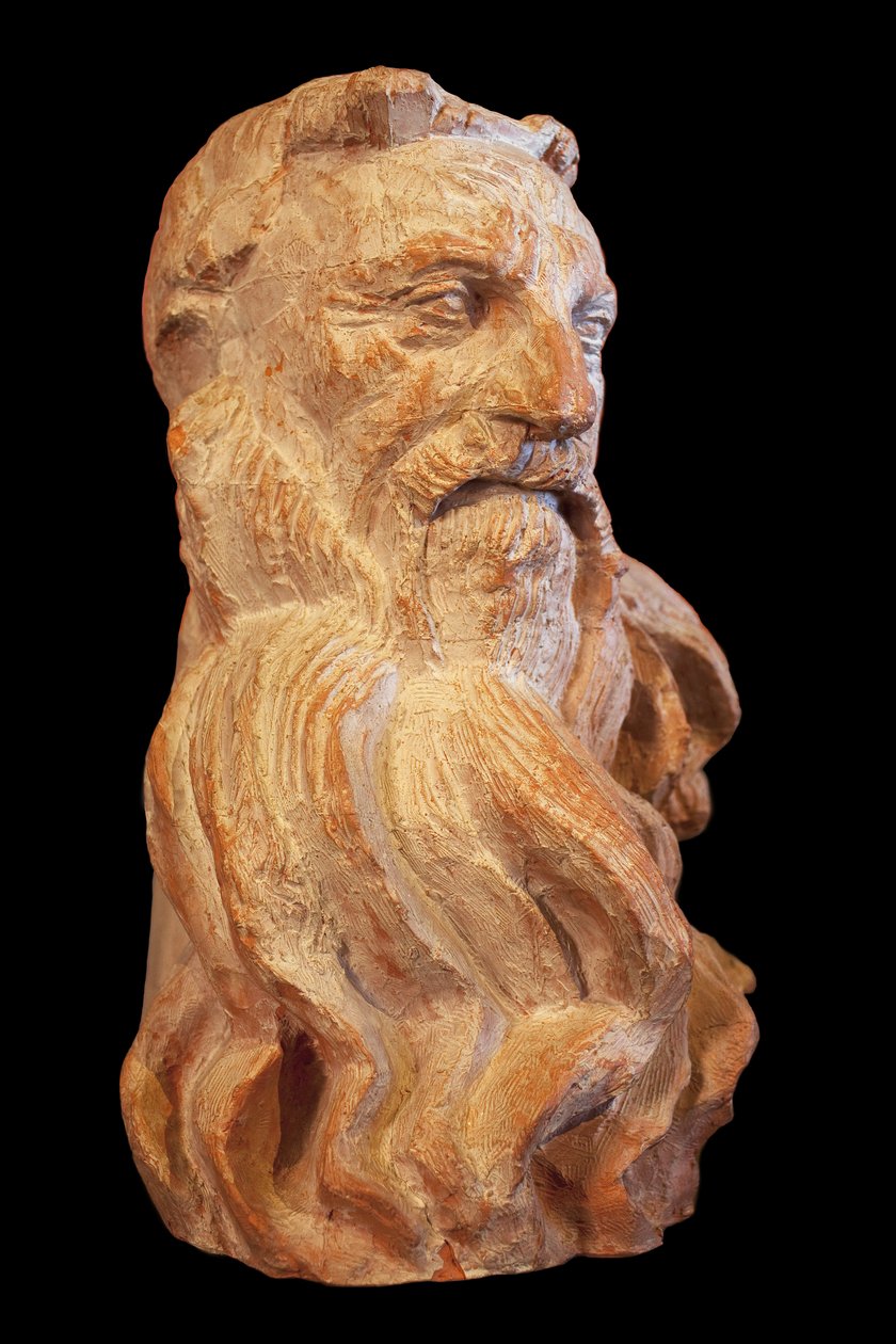 Byst av Auguste Rodin av Emile Antoine Bourdelle