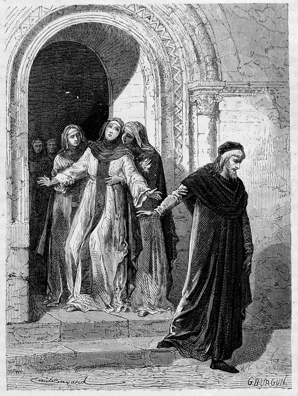 Abélard (eller Abailard av Emile Antoine Bayard