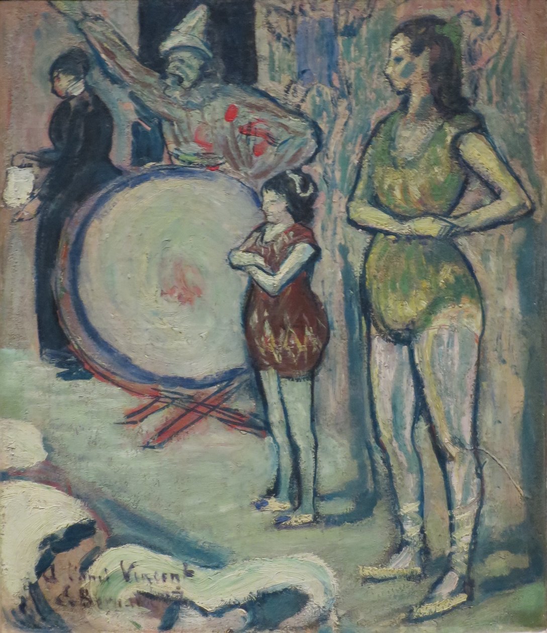 "Saltimbanques" av Emile Bernard, 1887 av Emile Bernard