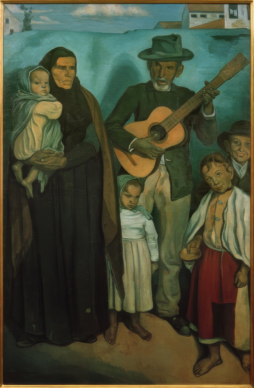 spanska tiggare av Emile Bernard