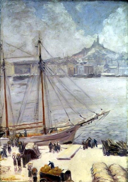 Kajen, Marseille av Emile Bernard