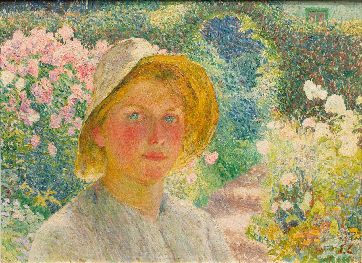 Trädgårdsmästarens dotter av Emile Claus
