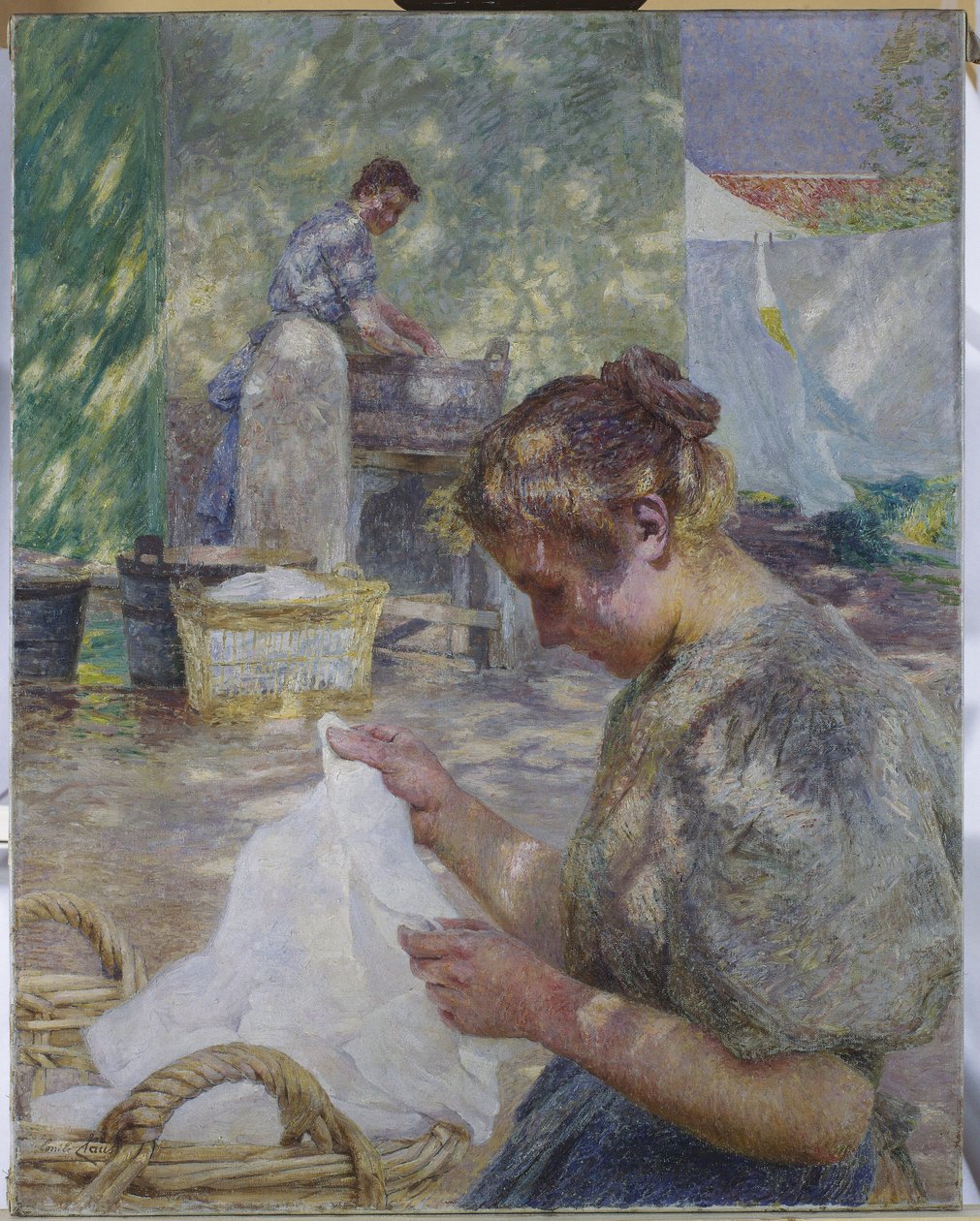 Solig dag av Emile Claus