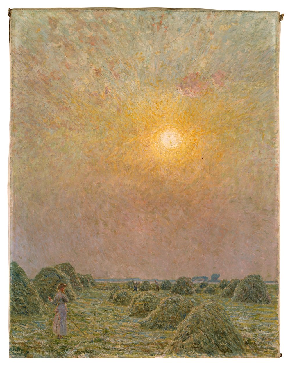 Solnedgång av Emile Claus