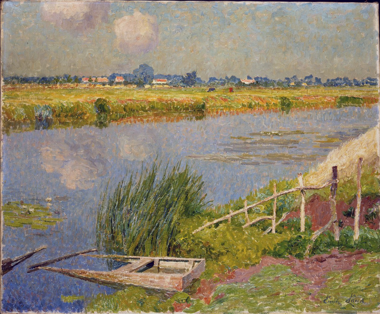 The Lily Banks, 1912 av Emile Claus