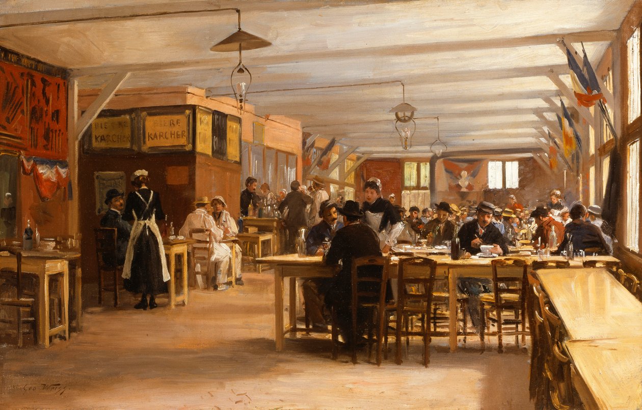 Kaféet av Emile Georges Weiss