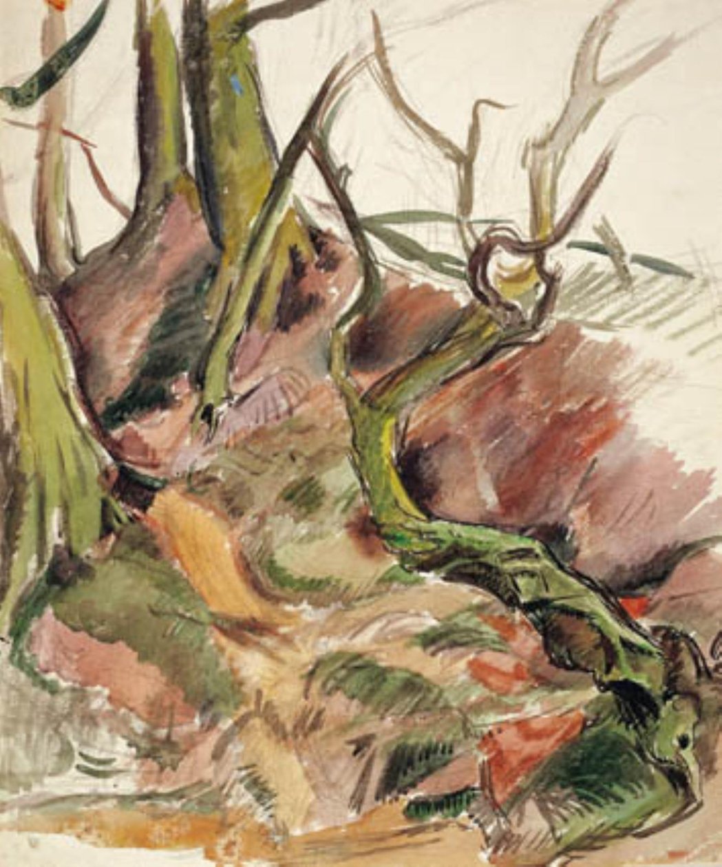 Trästudie. av Emile Othon Friesz