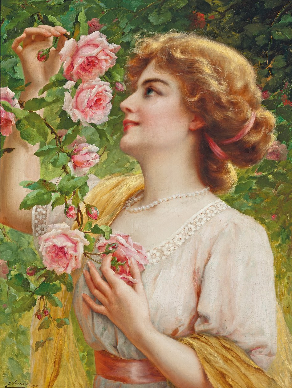 Doftande rosor av Emile Vernon