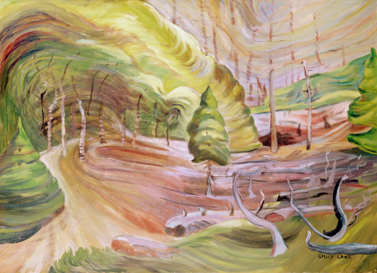 Vårens svallvåg av Emily Carr