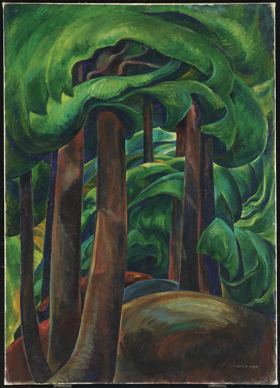 Western Forest, ca 1931 (olja på duk) av Emily Carr