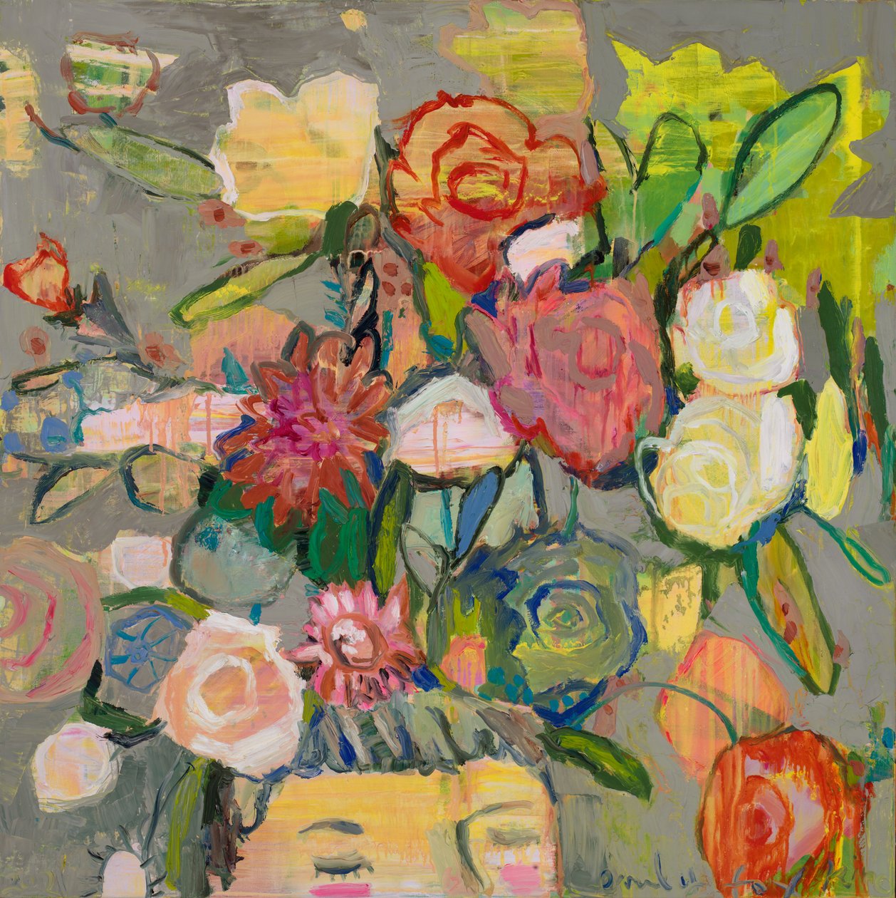 Mother Lode, 2021 (olja på duk) av Emily Fox King