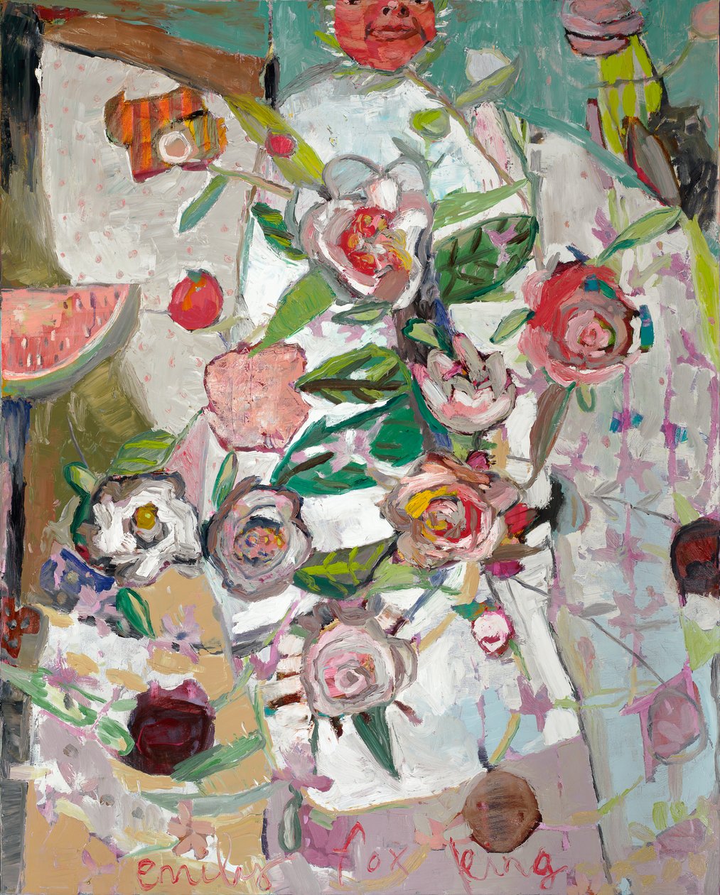 Not Lost, 2021 (olja på duk) av Emily Fox King
