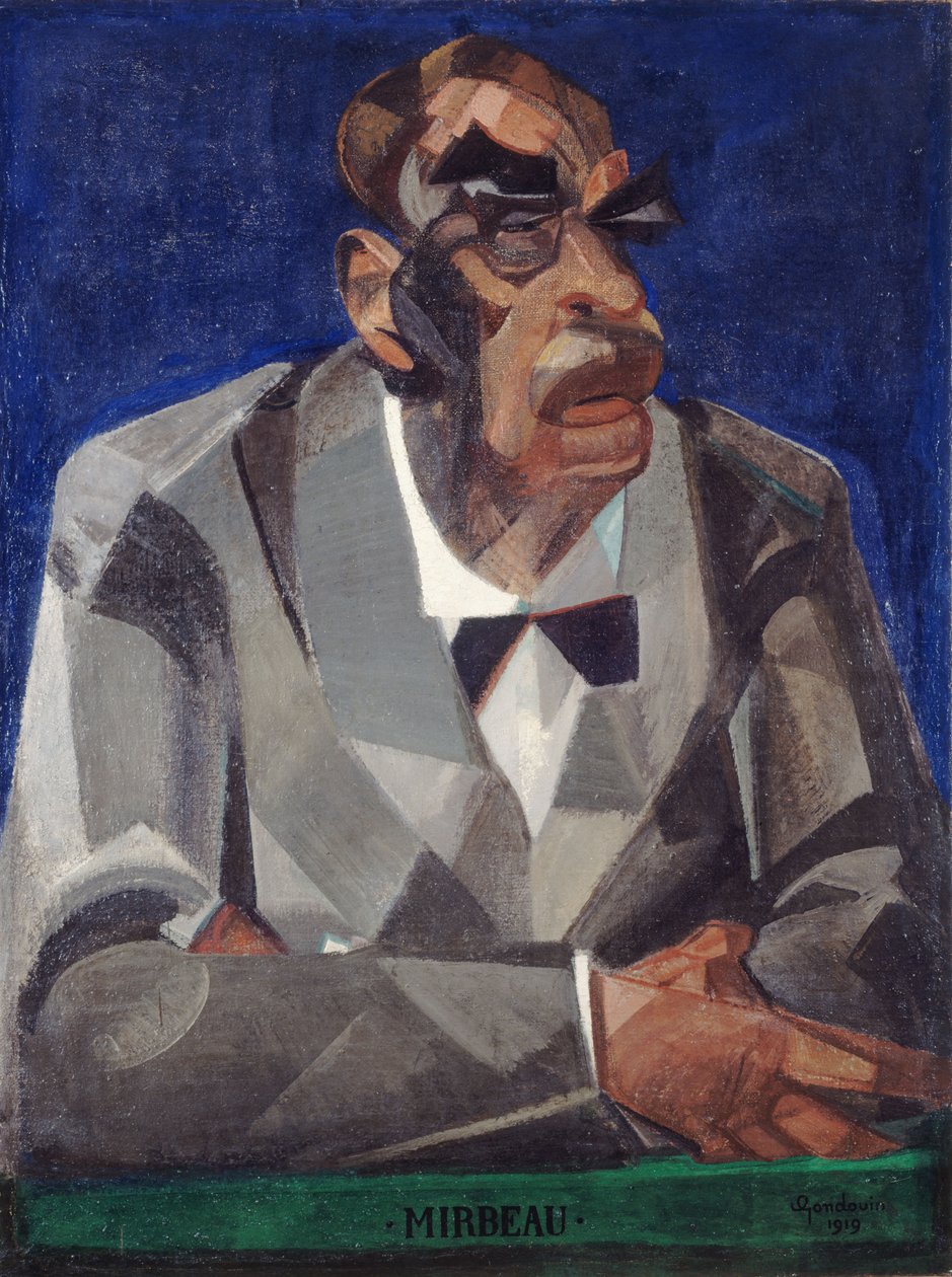 Octave Mirbeau 1848-1917, 1919. av Emmanuel Gondouin