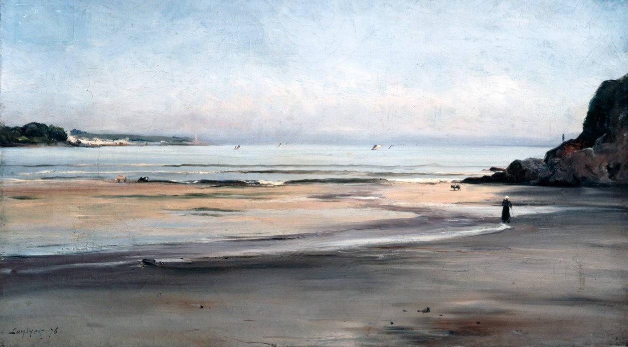 Rising Tide på lördagsmorgonen 1876. av Emmanuel Lansyer