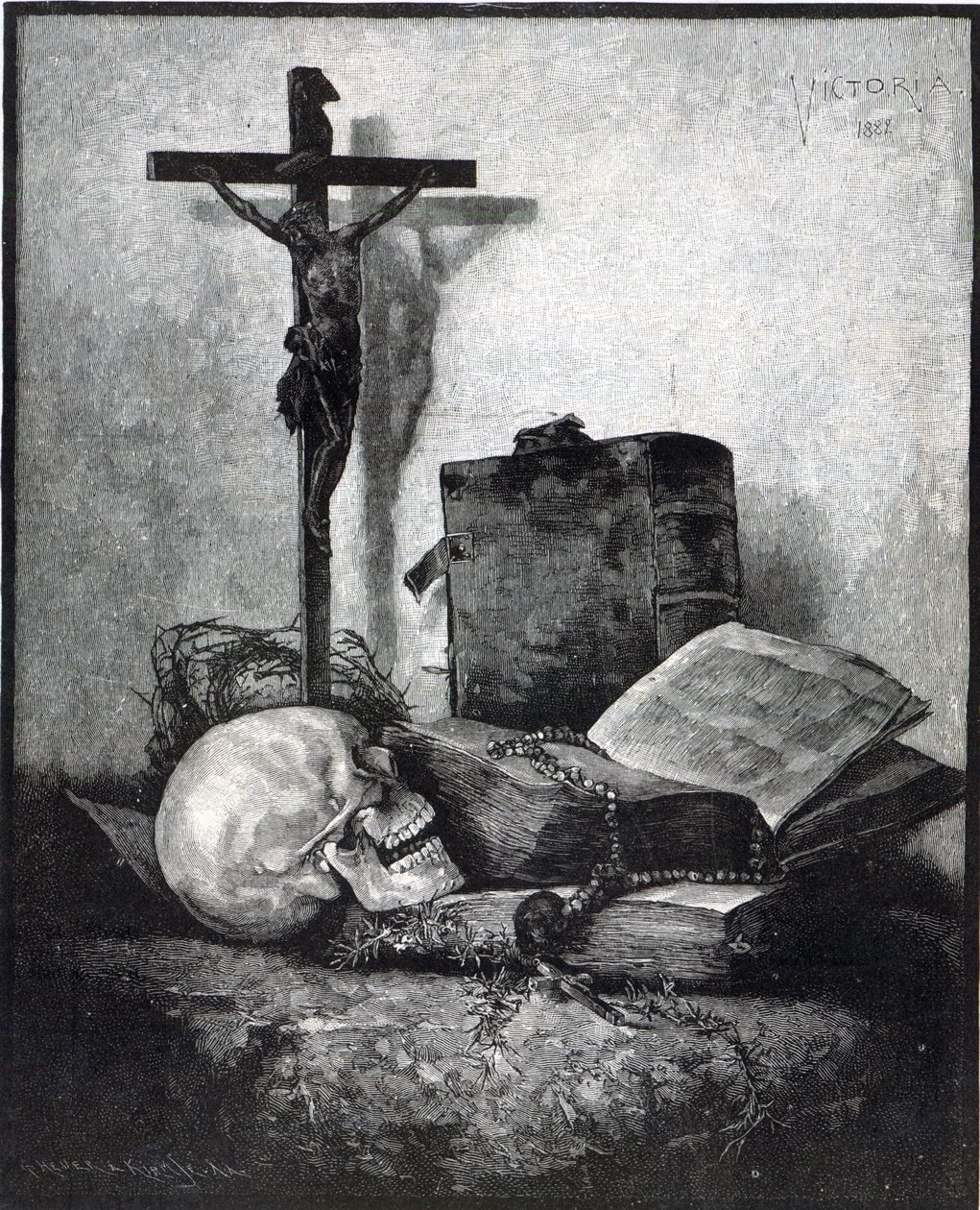 "Sic Transit Gloria Mundi", 1893 av Empress Frederick of Germany