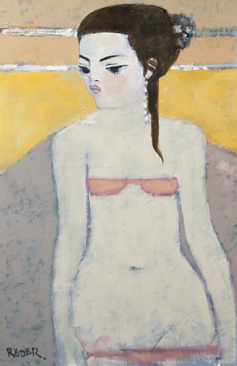Michela Again, 2007 (olja på dukskiva) av Endre Roder