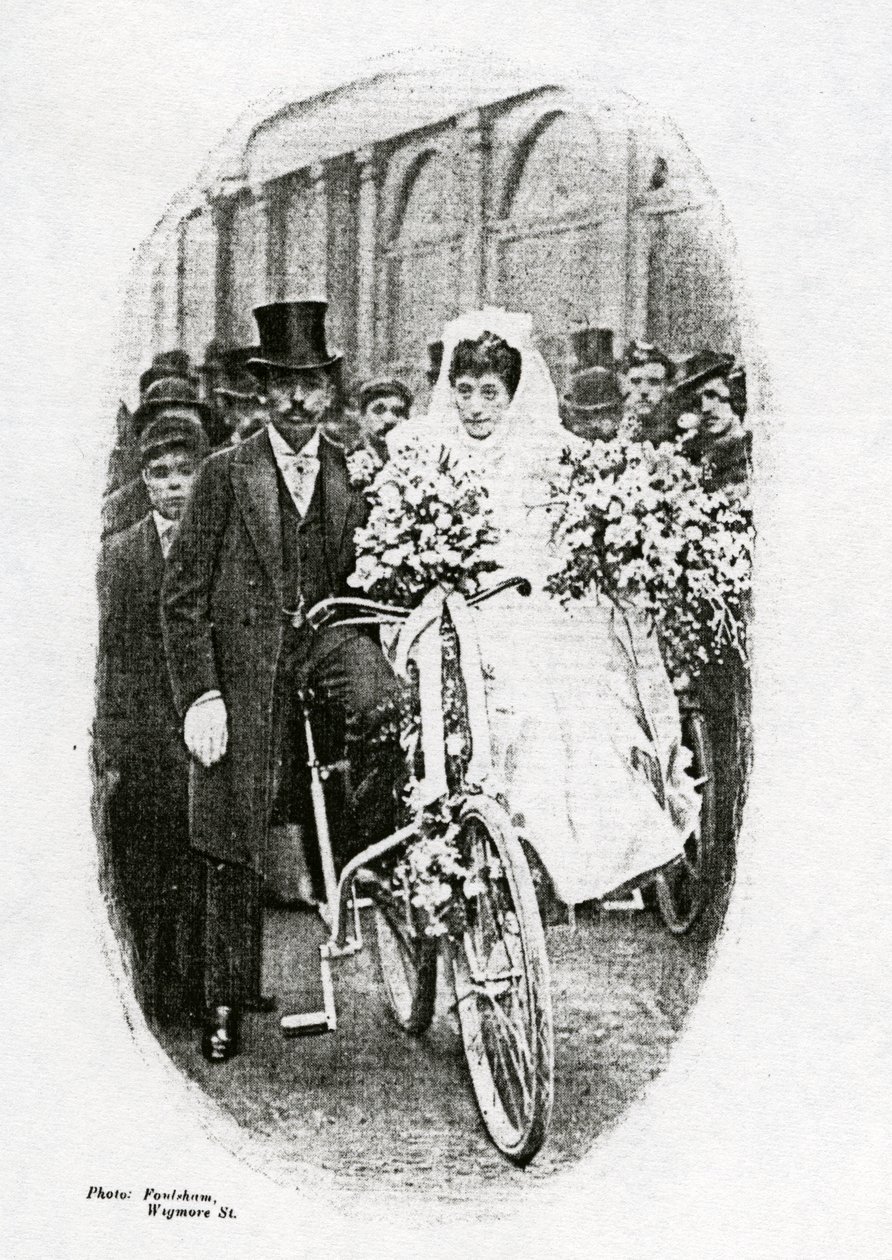 Et Cykelbryllup swed av English Photographer
