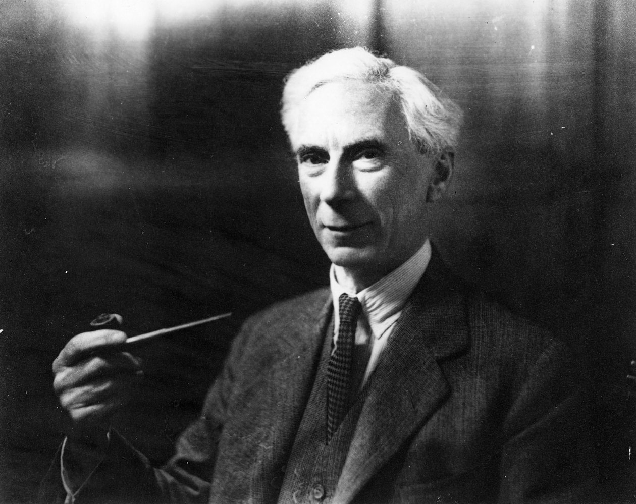 Bertrand Russell sau av English Photographer