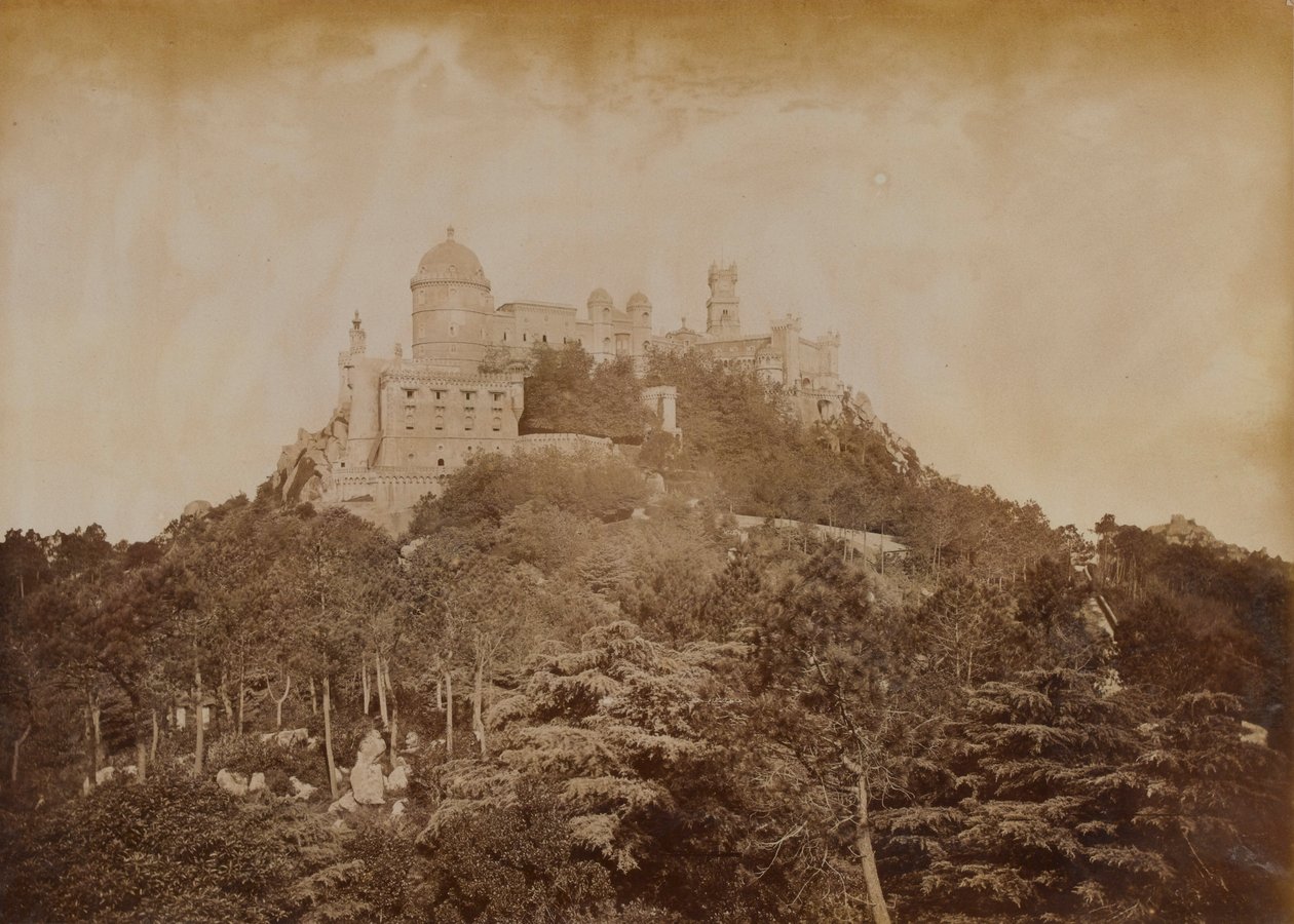 Cintra Palace of the Pena, 1909 av English Photographer