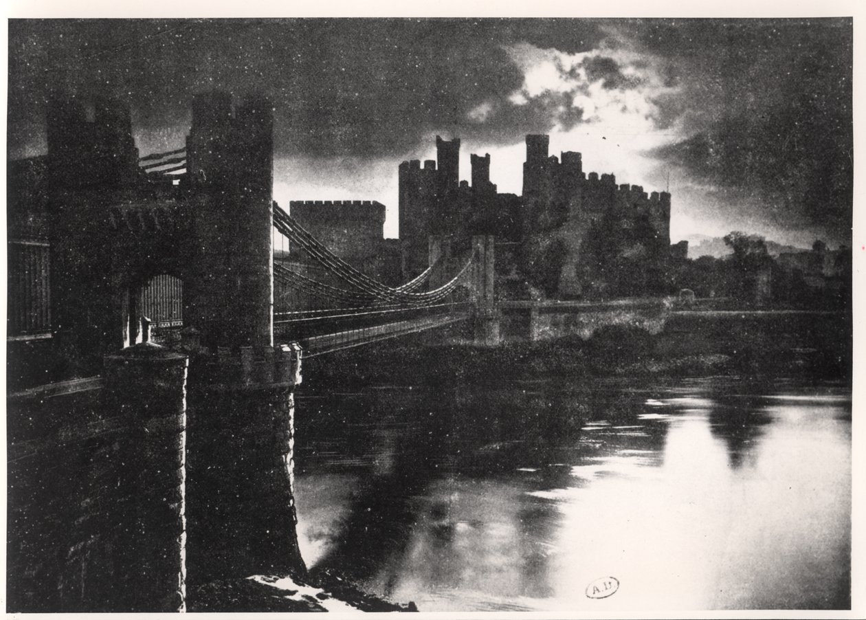 Conway Castle, ca 1920-30 av English Photographer