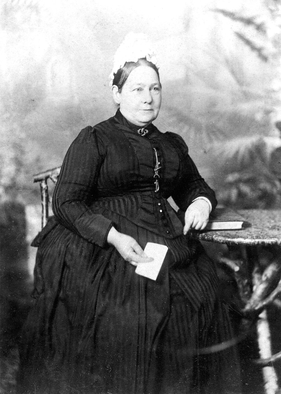 Elizabeth Ann Everest (d. 1895), barnflicka till Winston Churchill (1874-1965) av English Photographer