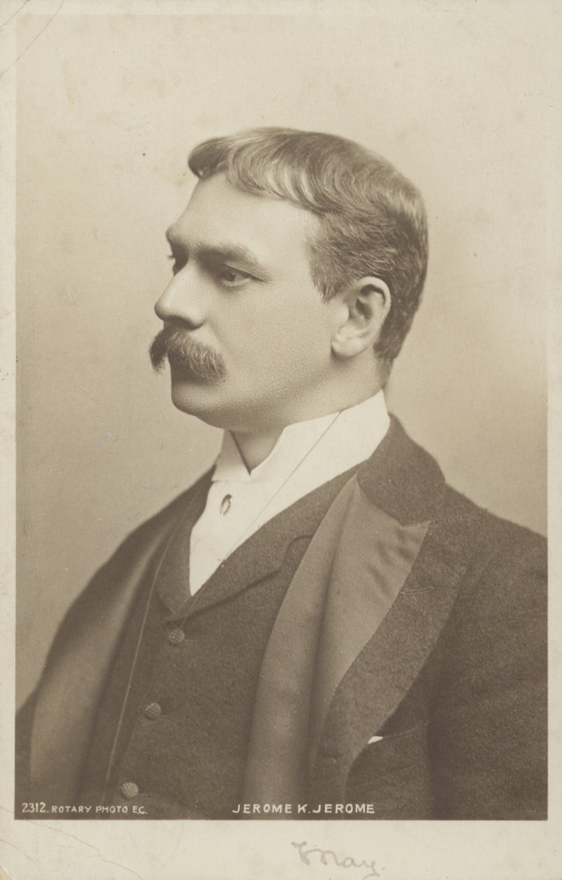 Jerome K Jerome (1859-1927), engelsk författare av English Photographer