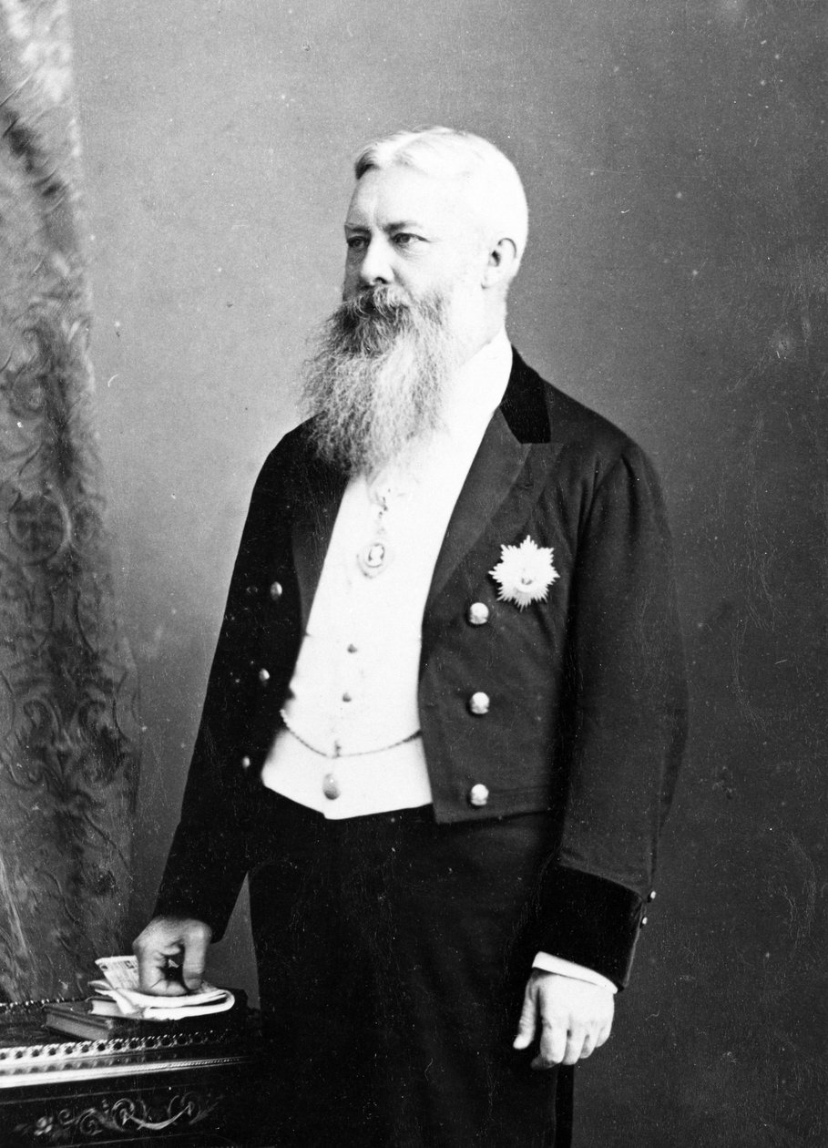 Knight Grand Commander of the Order of the Star of India, ca 1870-talet av English Photographer