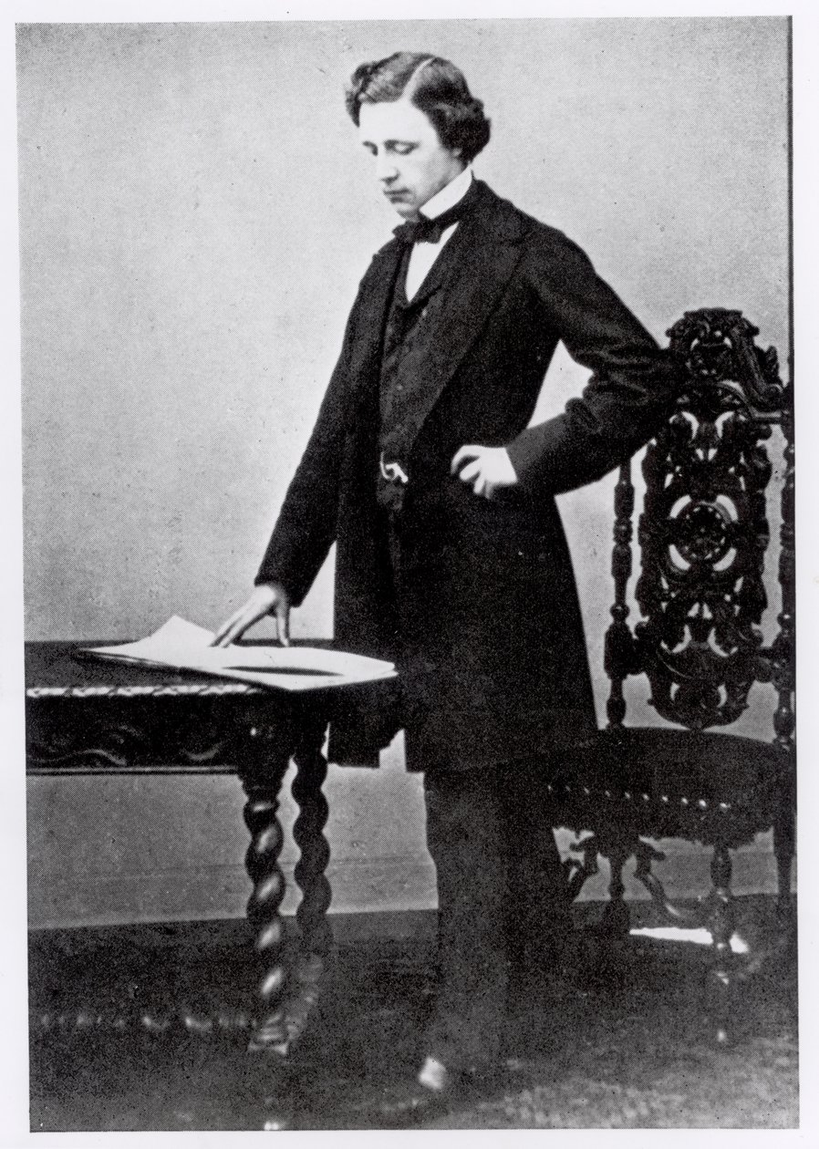 Lewis Carroll (1832-98) 29 år gammal av English Photographer