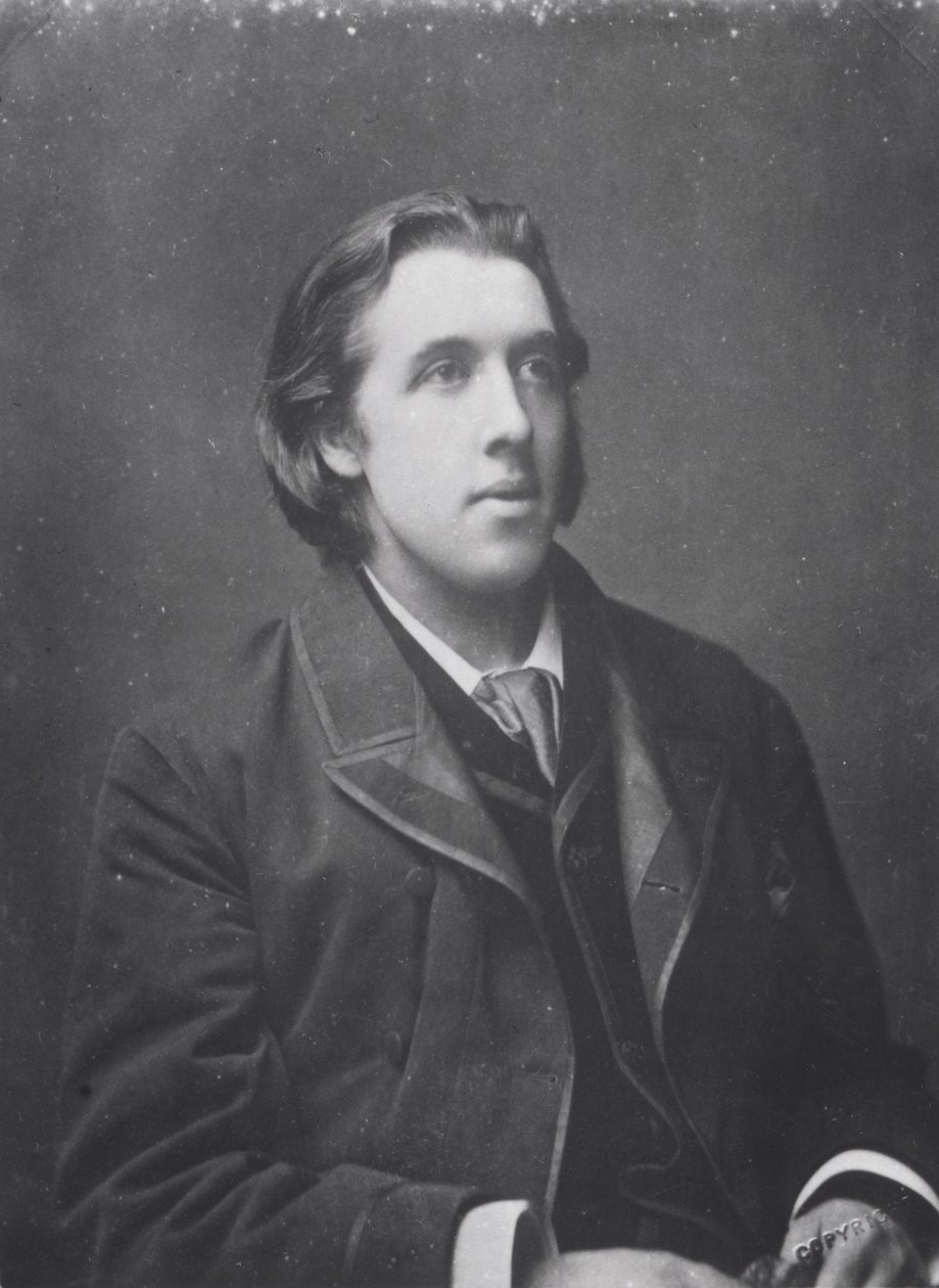 Oscar Wilde (1854-1900) av English Photographer