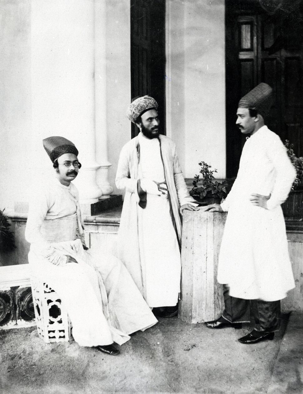 Parsees, ca 1870-talet av English Photographer