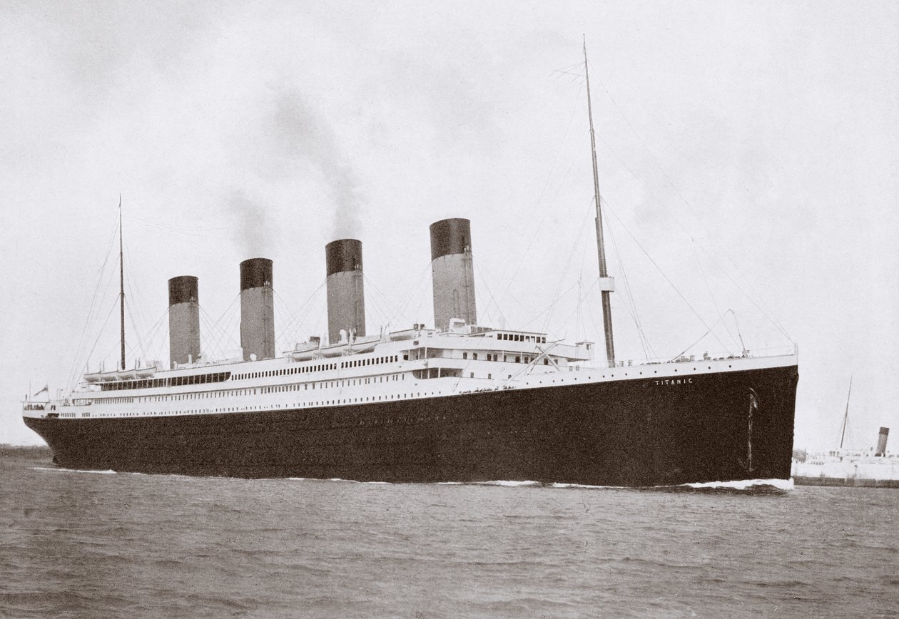 RMS Titanic från White Star Line av English Photographer