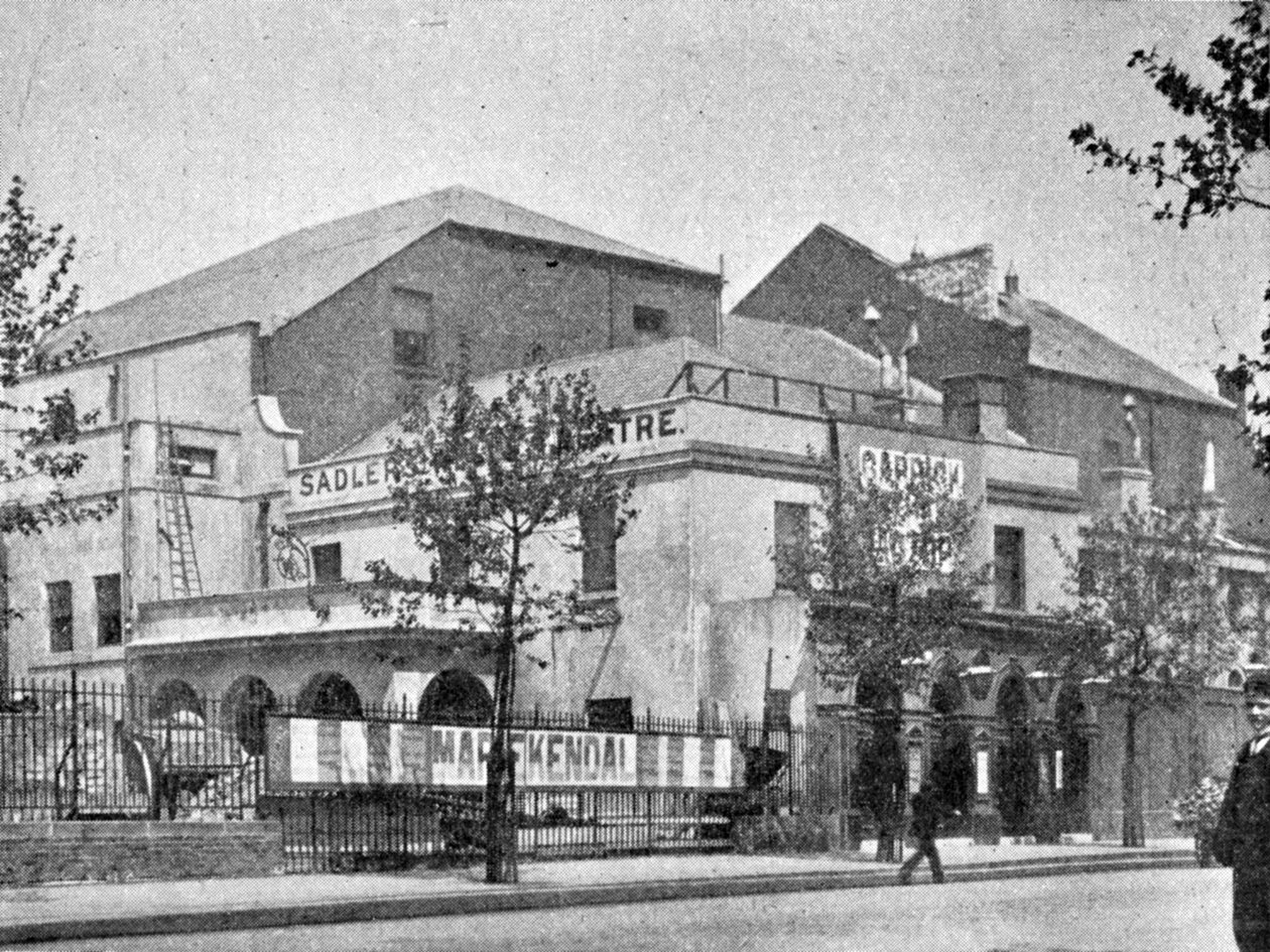 Sadlers Wells Theatre, illustration från The King, 1 juni 1901 av English Photographer