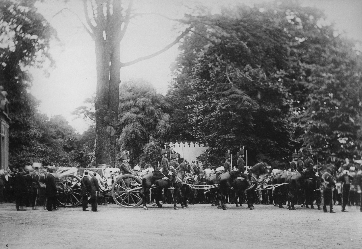 The Prince Imperials Funeral Cortege, Camden Place, 12 juli 1879 av English Photographer