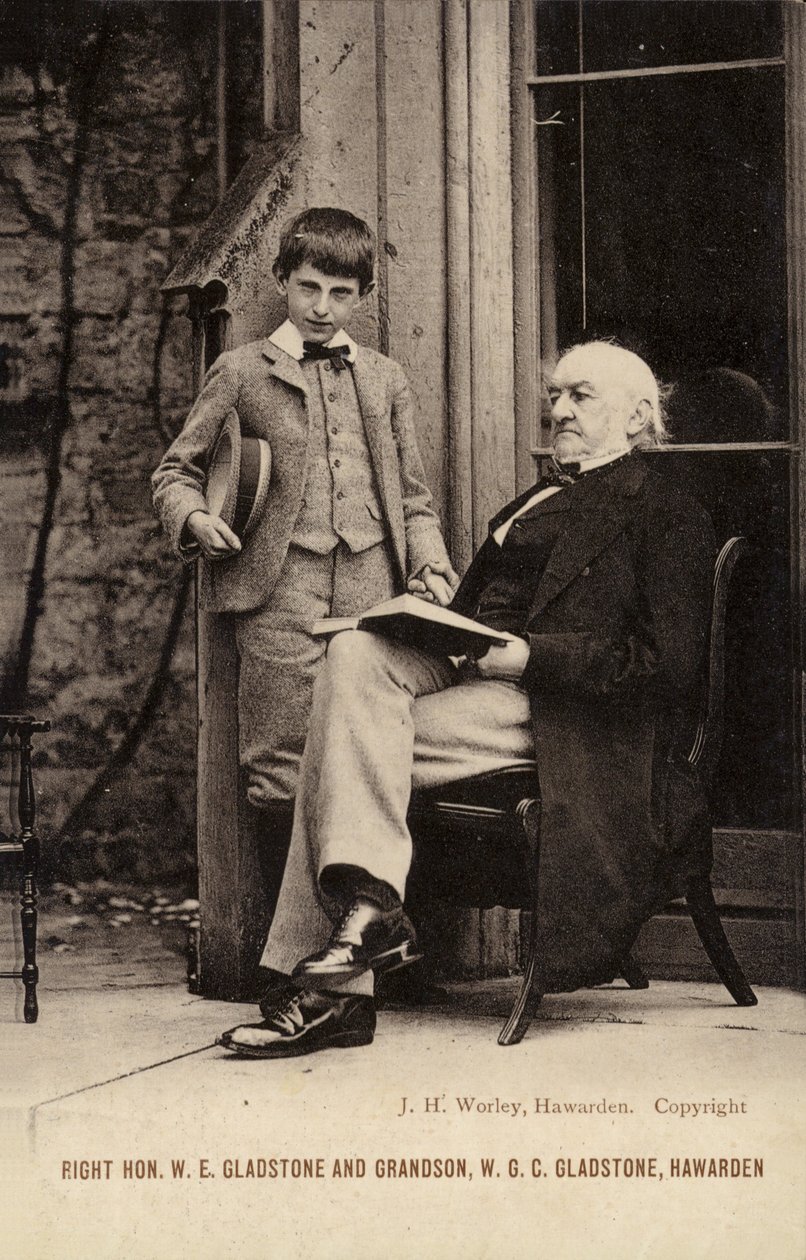 William Ewart Gladstone av English Photographer