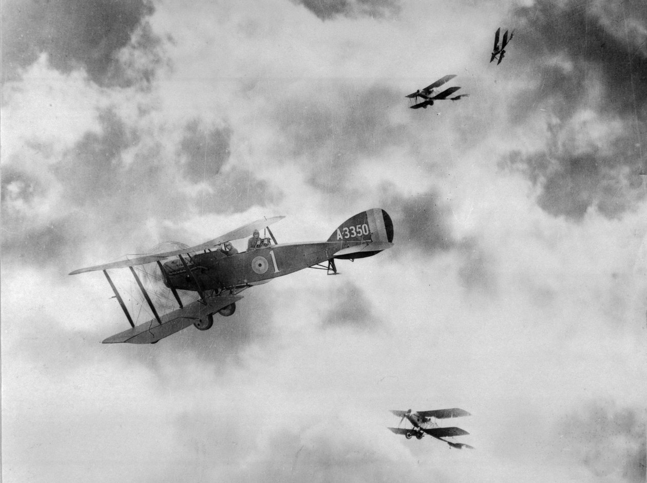 Flygplan från första världskriget, 1916-17 av English Photographer