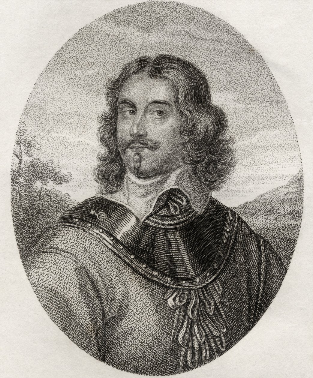 Arthur Capel, illustration från 