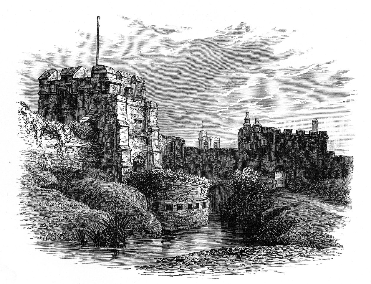 Carlisle Castle swed av English School